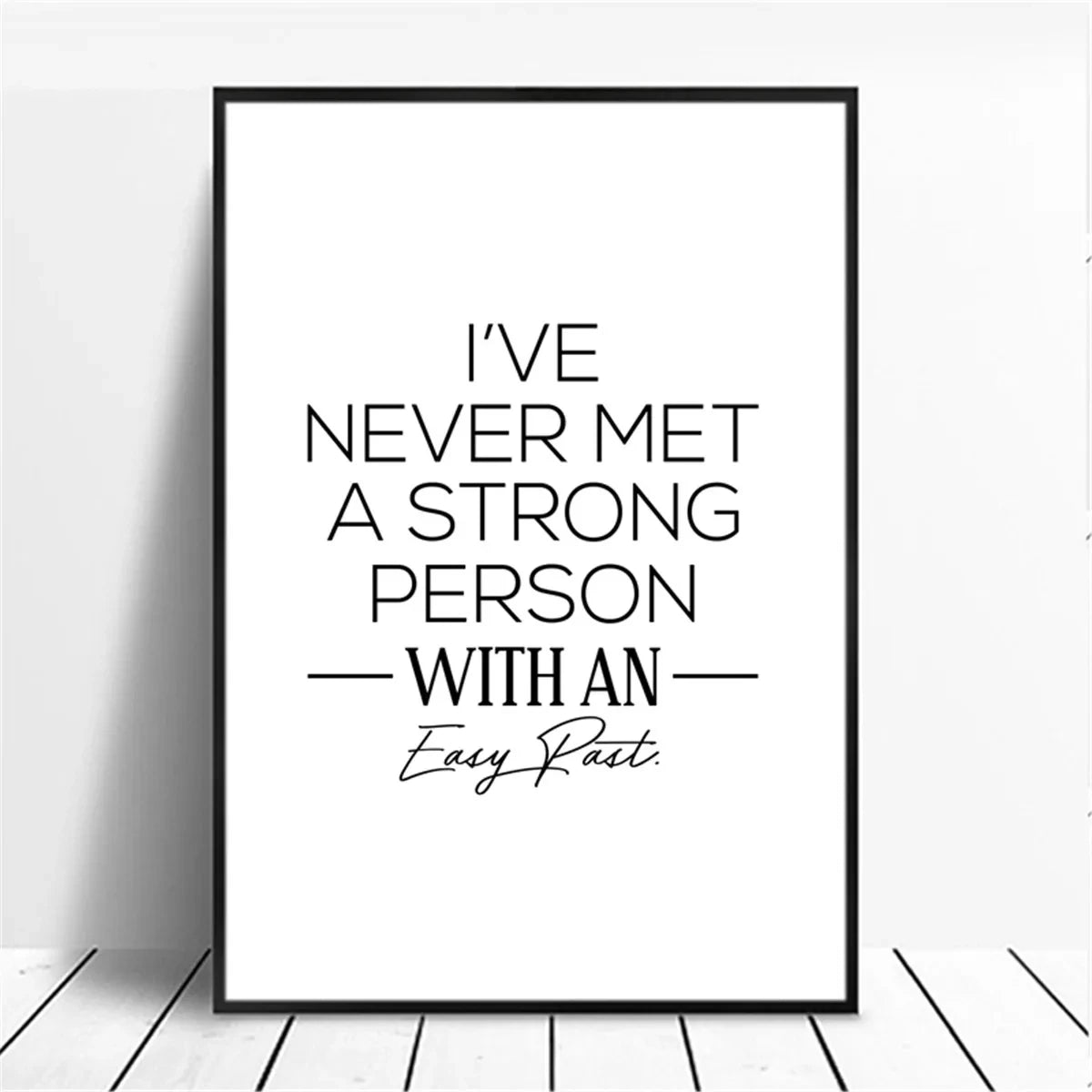 Positive Energy Phrases Motivational Canvas Poster