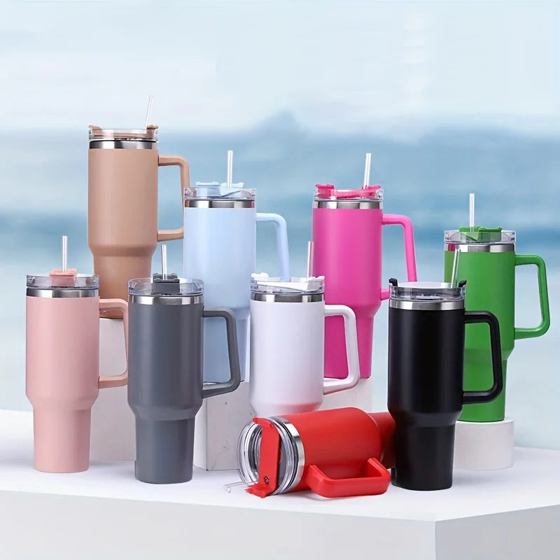 40oz Bingba Cup Car Stainless Steel Insulated Water Bottle